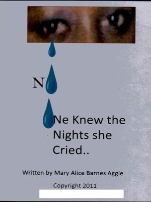 cover image of No One Knew the Nights She Cried
